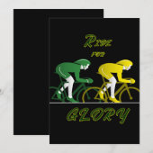 Invitation Rouler pour la Gloire (Devant / Derrière)