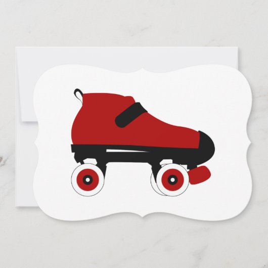 Invitation roulette rousse (Devant)