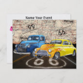 Invitation Route 66 - #2 - SRF (Devant / Derrière)