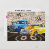 Invitation Route 66 - #2 - SRF (Devant / Derrière)