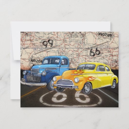 Invitation Route 66 - #2 - SRF (Devant)