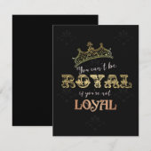 Invitation Royal (Devant / Derrière)