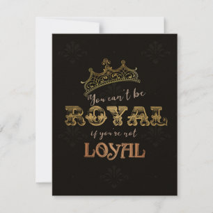 Invitation Royal