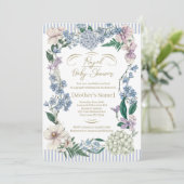 Invitation Royal Baby Shower (Debout devant)