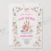 Invitation Royal Baby Shower in the Dream Castle (Devant)