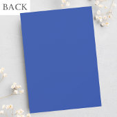 Invitation Royal bleu blanc fleurs garçon baby shower de luxe