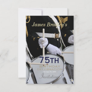 Invitation Royal British Band 75e anniversaire