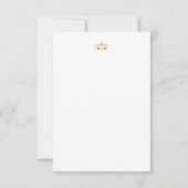 Invitation Royal Butler Silver Platter (NT) fête d'anniversai (Dos)