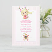 Invitation Royal Carriage Princess Photo Anniversaire (Debout devant)