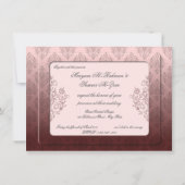 invitation royal de bismillah fiançailles mariage  (Dos)