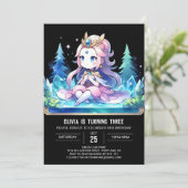 Invitation Royal Digital Princess (Debout devant)