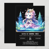 Invitation Royal Digital Princess (Devant / Derrière)