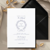Invitation Royal, Elégant, Mariage