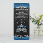 Invitation Royal Fairytale Save the Date (Debout devant)