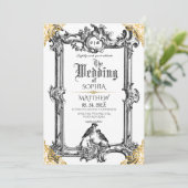 Invitation Royal Fantasy Medieval Wedding  (Debout devant)