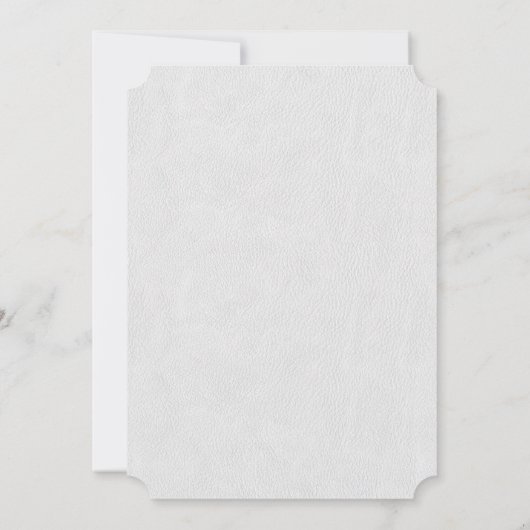 Invitation Royal Gold White Art Deco Monogram Bachelor Party (Dos)