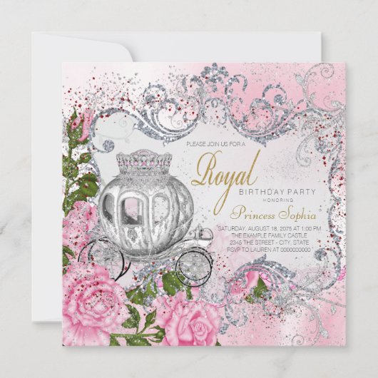 Invitation Royal Princess (Devant)