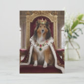 Invitation Royal Sheltie (Debout devant)
