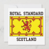 Invitation Royal Standard Scotland (Devant)