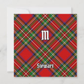 Invitation Royal Stewart Tartan (Devant)