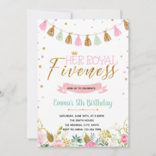 Invitation royale à l'anniversaire du fief