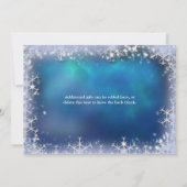 Invitation Royale Carrosse de Cendrillon Bal d'Hiv (Dos)