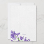 Invitation royale de Pâques (Dos)