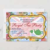 Invitation royale de partie de thé (Devant)