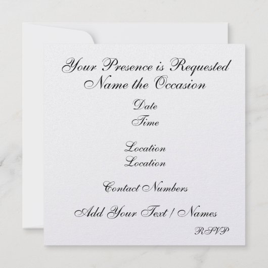 Invitation Royale Élégante Bow Rouge Fleur de Lis (Dos)