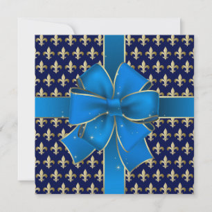 Invitation Royale Fleur de Lis - SRF