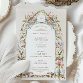 Invitation Royale Victorienne Garden Wedding