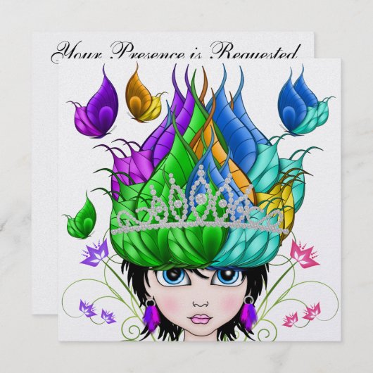 Invitation Royale vous-même Express - SRF (Devant / Derrière)