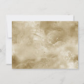 Invitation RPG Luxe | Gold Smoke Imaginaire Tabletop Gamer Di (Dos)