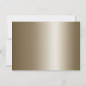 Invitation RPG Luxe | Joueur de rôle de table de feuilles d'o (Dos)