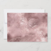 Invitation RPG Luxe | Mauve Smoke Imaginaire Tabletop Jeu Dic (Dos)