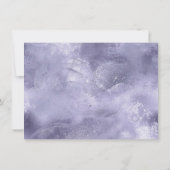 Invitation RPG Luxe | Tablette Imaginaire violet PnP Jeu Dice (Dos)