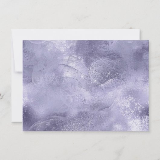 Invitation RPG Luxe | Tablette Imaginaire violet PnP Jeu Dice (Dos)