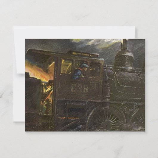 Invitation rr de partie de retraite chargeant la (Devant)