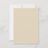 Invitation RSVP Belle Coquille de Mer (Dos)