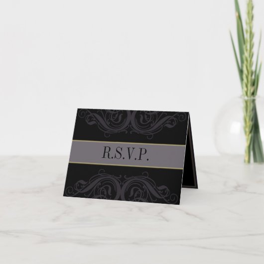 Invitation RSVP Card (Devant)