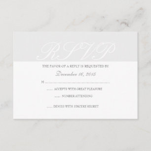 Invitation RSVP Card-RSVP