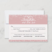 Invitation RSVP Conte de Fée (Dos)