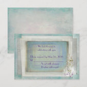 Invitation RSVP de mariage Muguet (Devant / Derrière)