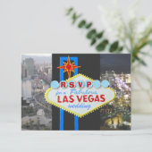 Invitation RSVP Enclôture pour les invités invités (Debout devant)