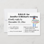 Invitation RSVP Enclôture pour les invités invités (Dos)