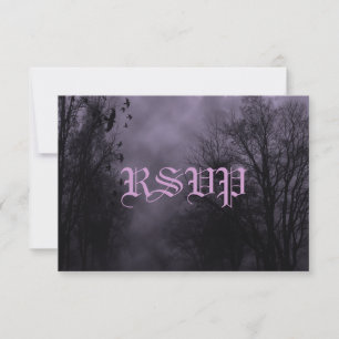 Invitation RSVP Hauné Sky Purple Mist