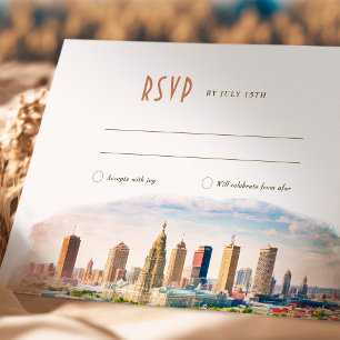 Invitation RSVP Mariage Insérer Nouvelle Orléans Destination