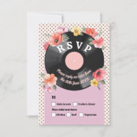 RSVP Mariage Music Record Mariage Floral 1950