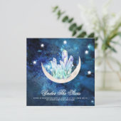 Invitation *~* RSVP MOON STARS CRYSTAL AR14 Mariage de site W (Debout devant)