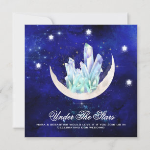 Invitation *~* RSVP MOON STARS CRYSTAL Website AR14 Mariage